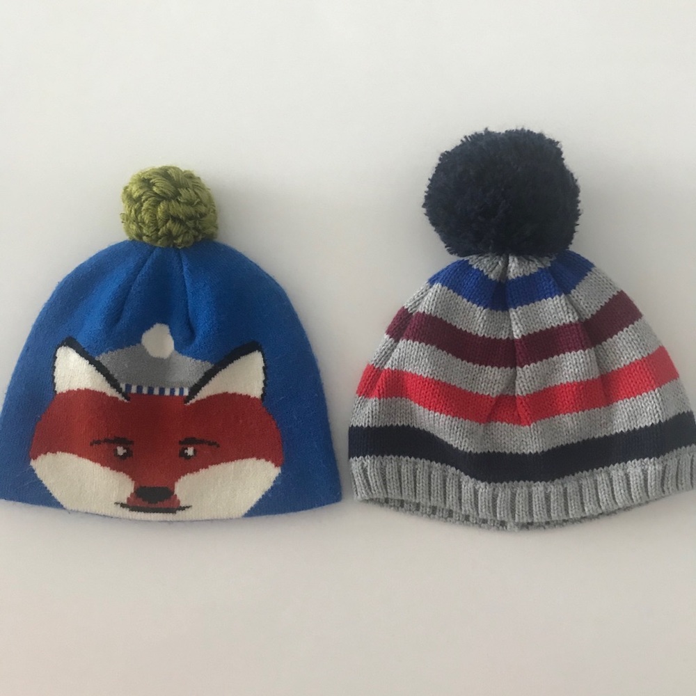 Gymboree soft hats 6-12 month bundle